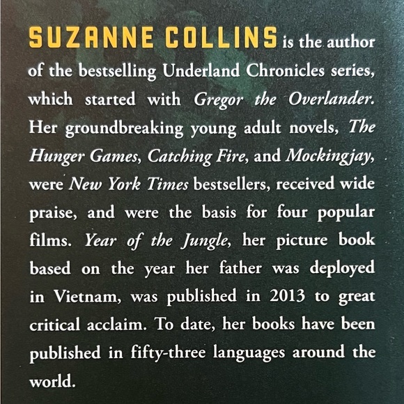 The Ballad of Songbirds and Snakes by Suzanne Collins hardback-NWT-16 available - Picture 10 of 15